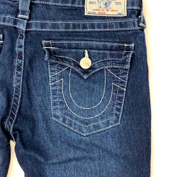 True Religion Legging With Flaps Lonestar Jean - Picture 3 of 11